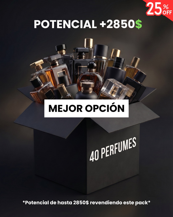 Pack 40 Perfumes – Genera +2850$